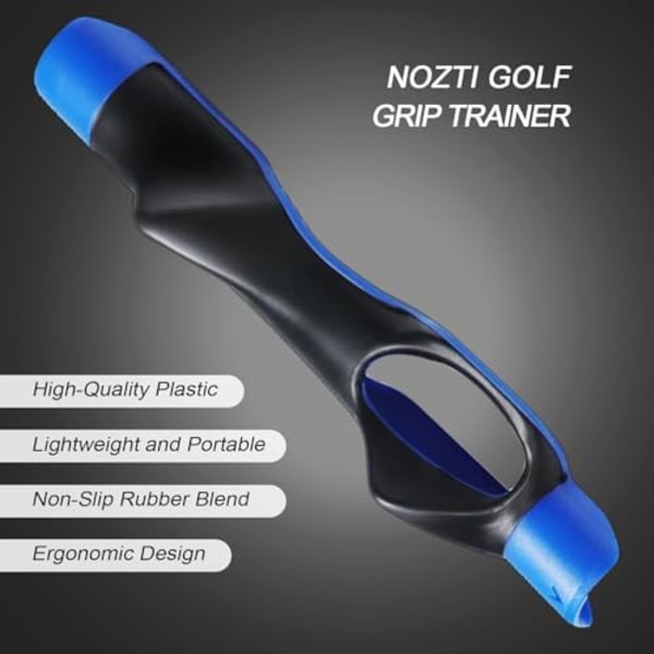 Golf Grip Trainer - Treningsverktøy for golf for å hjelpe til med å trene riktig håndposisjon, Golf Swing Trainer