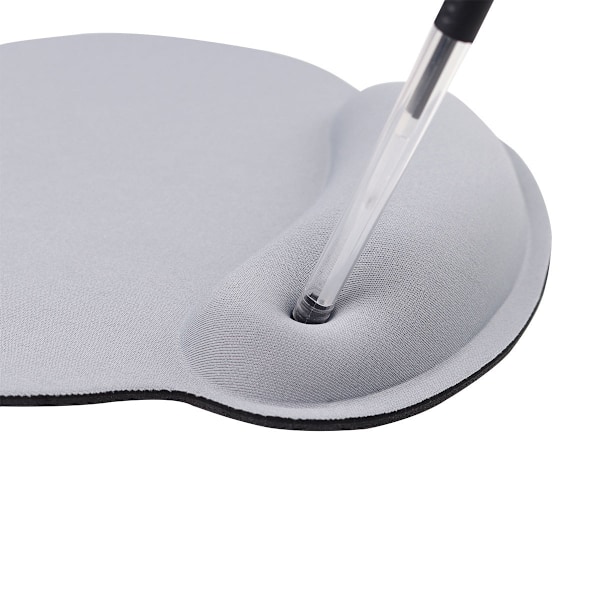2-pack Musmatta, ergonomisk musmatta, gelmusmatta med handledsstöd, smärtlindrande musmatta med