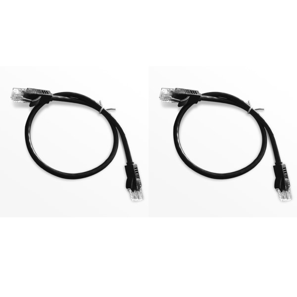 2 High-Speed ​​Ethernet Patch Nätverkskabel för — Snagless-kabel m