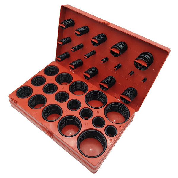 419 deler 32 størrelser O-ring, gummiskive, tetnings O-ringer, O-ring sett, gummi O-ringer, O-ring sortiment
