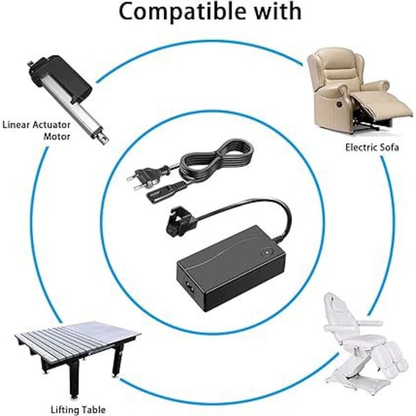 29V2A Strømadapter, Lænestol, Sofa Strømforsyning ZBHWX-A290020-A, HXY-270V2220A, KDD