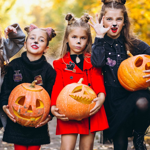 8 stk. Troldkvinde Strygemærker, Halloween Mærker til Tøj, Jack, Jakke, Jeans