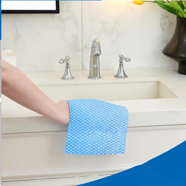 50 blåa non-woven engångsdukar non-woven mikrofiberdukar