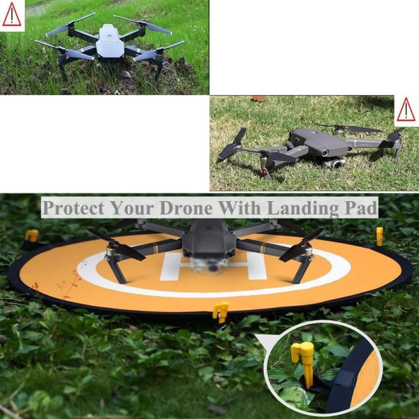 Dronelandingspude, universal sammenfoldelig bærbar vandtæt helipad
