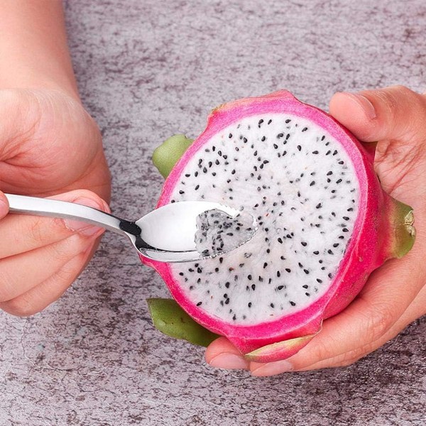 Frugtske Grapefrugtske Rustfrit Stål Dessertsske Dessertsske Skraber Savtakket Kant