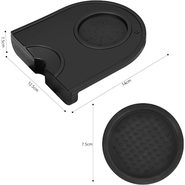 Kaffe Pulver Press Pad 2stk Silikone Kaffe Press Måtter til