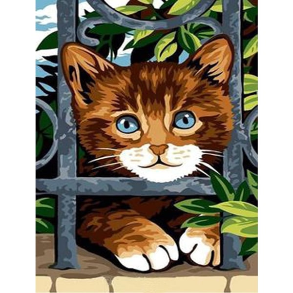 (30x40cm)Cat Diamond Painting Kits-Cat Diamond Painting Kit