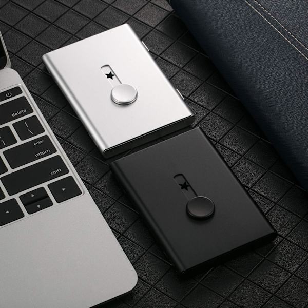 2-pack visitkortshållare, tumläsare visitkortshållare