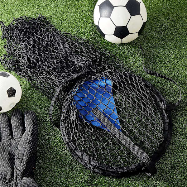Fotballmål nett, toppboks fotballmål sammenleggbart fotballmål nett toppboks fotballmål mål mål Black