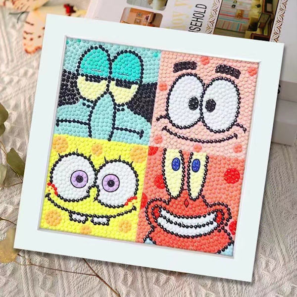 (17x17CM) 5D timanttimaalaus (tyyli 1)