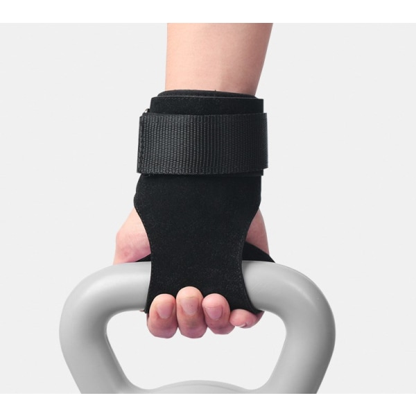 （höger hand）1 par viktlyftningsgrepp viktlyftningshandledsremmar
