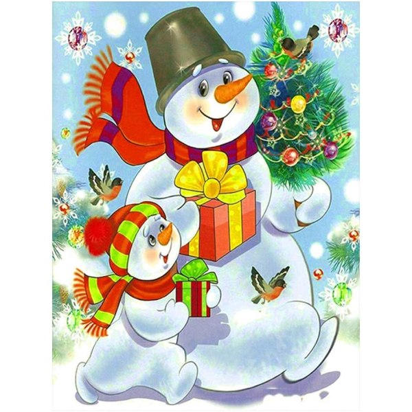 5D Christmas diamond painting (30*40) 16