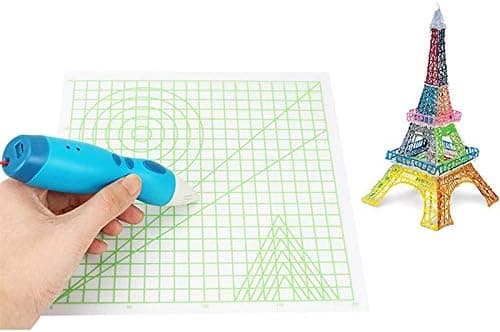 3D-printerpennmatte med basemal, utmerket silikon 3D-tegneverktøy med basemal