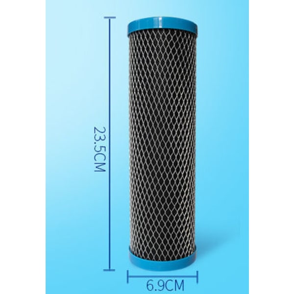 2 i 1 patron 9 tommer vandfilter - Anti Sediment + 5 Micron A