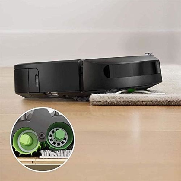 Adapter til Roomba fejerobot tilbehør hovedbørste I7 + E5 E6 gummibørste støvudtrækker