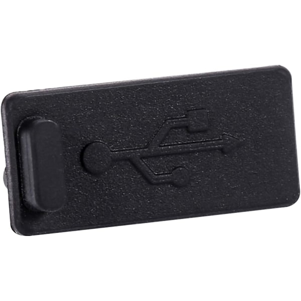 20 st dammskydd i silikon för USB-portar 2.0/3.0