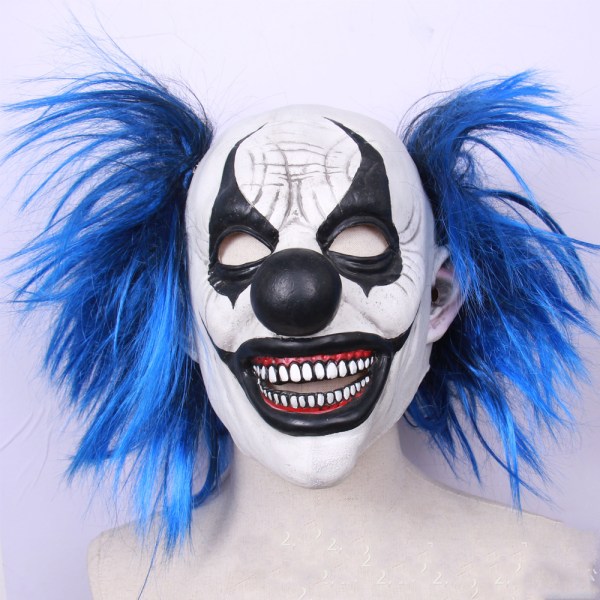 Halloween Mask, Adult Scary Clown Mask Halloween Masquerade Laugh Killer Joker Costume Prop, Return