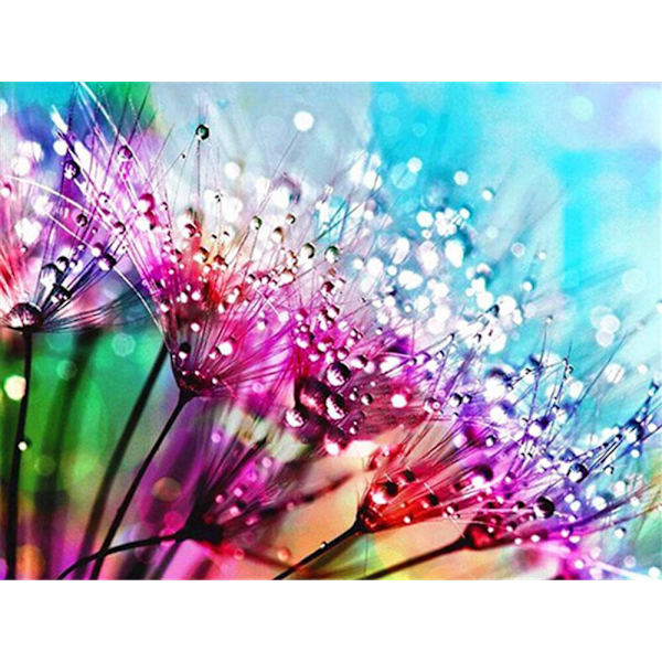 30 x 40 cm, Diamantmålning Broderi Diamantmålning C