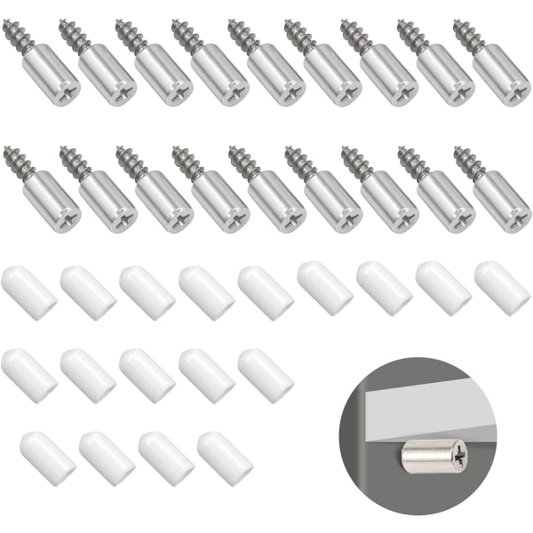 Shelf Cleat Pins 18 sets, Partition Stud Shelf Bracket Pins