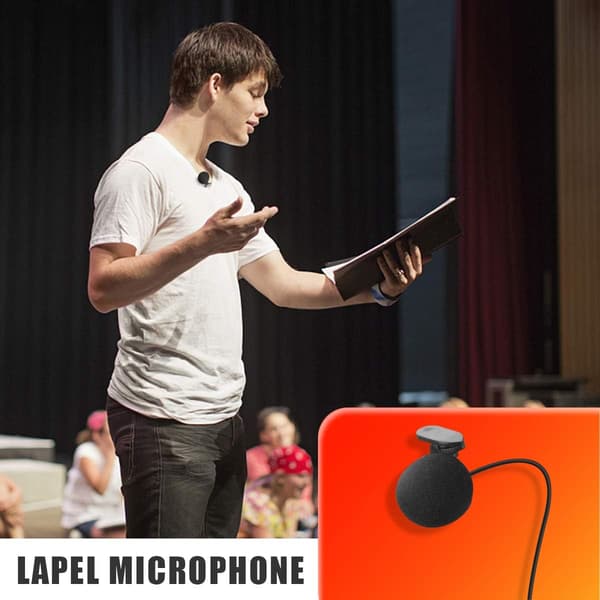 Trådløs UHF Lavalier/Headset Mikrofon med Bodypack Sender