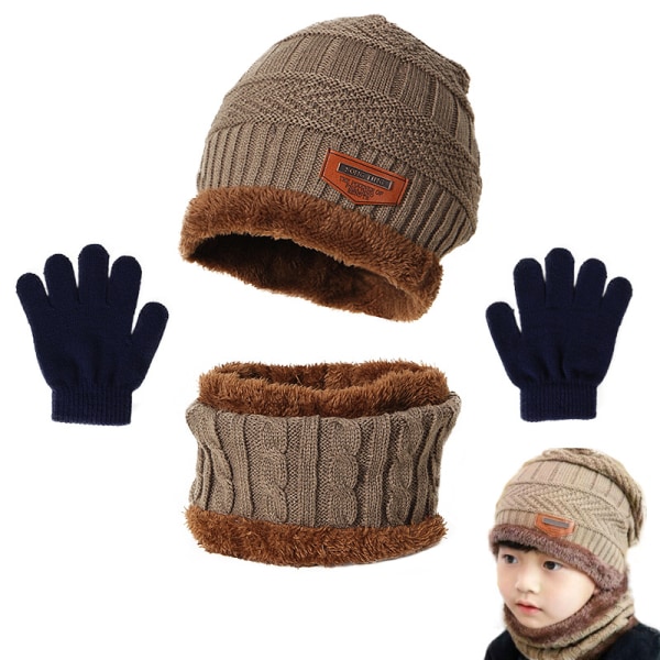 (Khaki) Baby Lapset Pojat Tytöt Huivi ja hattu Pakkaukset Hattu ja huivi sota