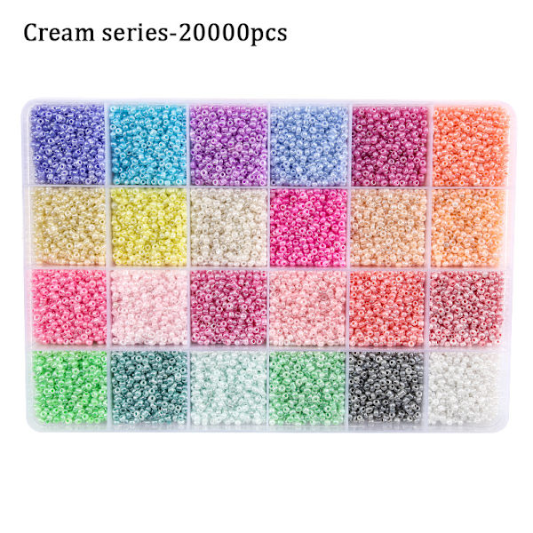 20.000 håndlavede perler