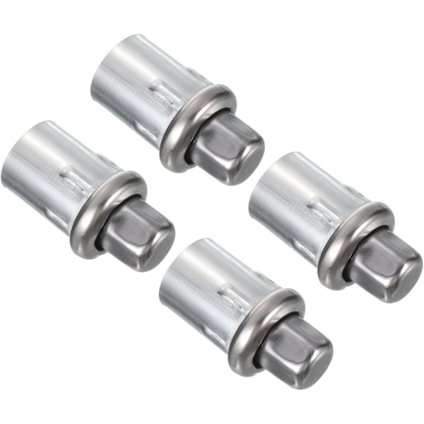 7×3.8×3.8cm Justerbare Bordben, 3.6\" Rustfrit Stål Fødder Passer til 1-1/2\" Ydre Diameter Rør, Sæt af 4