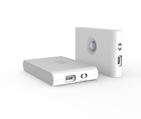 Bevægelsessensor LED natlys, LED skabslåger, USB genopladelig