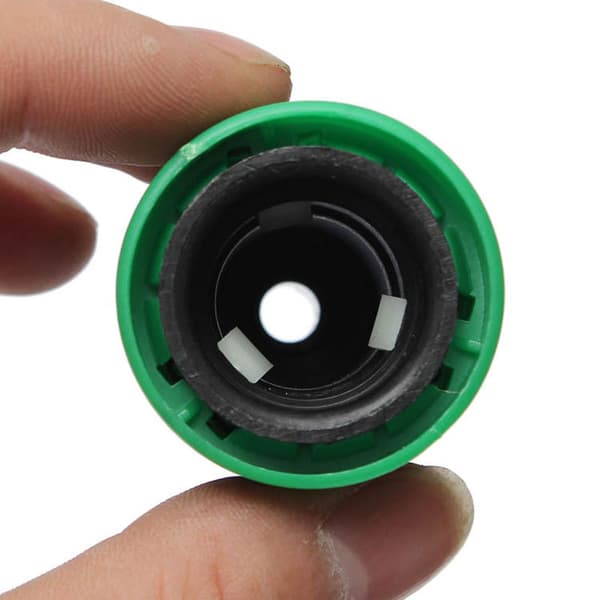 8 st Micro bevattningsadapter, snabbkoppling för trädgårdsslang i plast