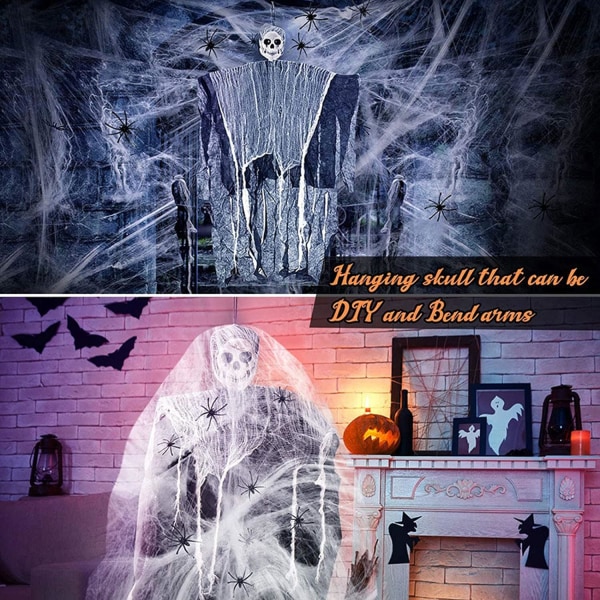 Halloween ripustettu luuranko koriste ripustettu luuranko aave