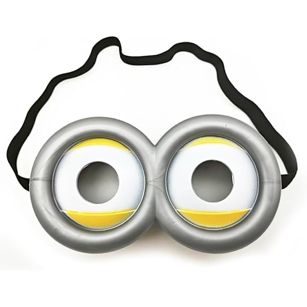 Minion Glasögon Maskerad Rekvisita Halloween Kostym Rekvisita Yellow