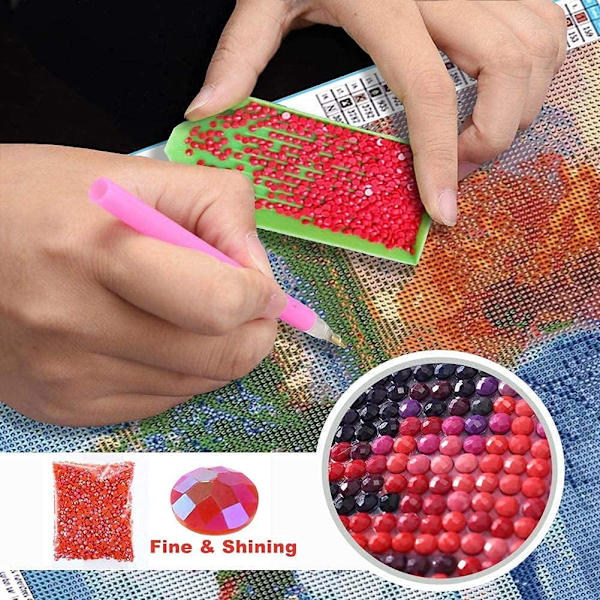 Blomsterbukett 5D Diamantmålning Kit för Vuxna