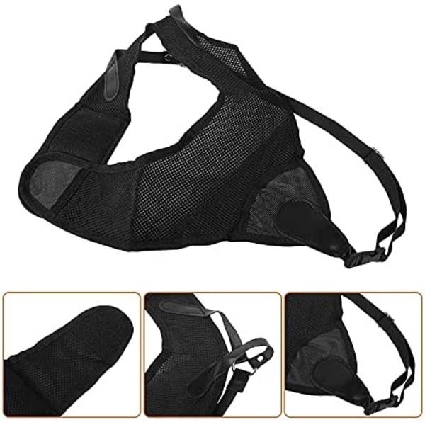 (18*16*1cm) Justerbar Nylon Bueskydning Brystbeskytter - Til Ar
