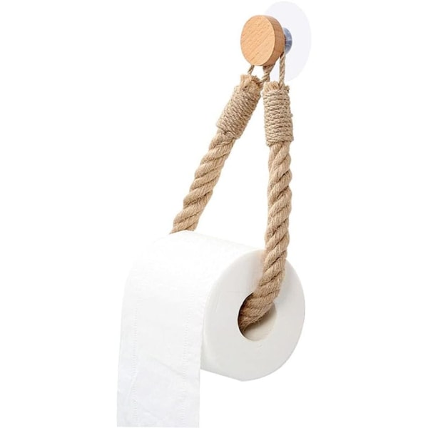 WC-paperiteline puinen WC-paperiteline Ei porausta Itse liimautuva