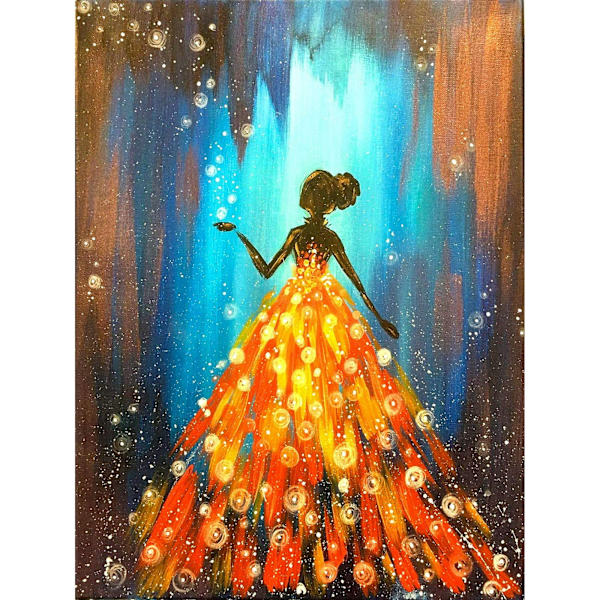 (30x40cm)5D Diamantmalerisett for voksne over 3 år