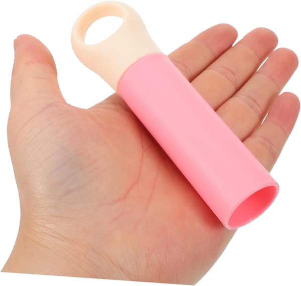 10 stk. Kosteskaft Mop Skaft Greb Mop Skaft Endekappe Kost Greb Støvsuger Skaft Spids Greb Rosa Plastik