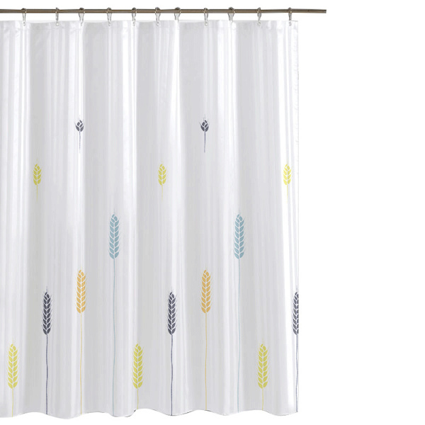 Blanc Brusedørgardin 180x180CM Vandafvisende Polyesterstof