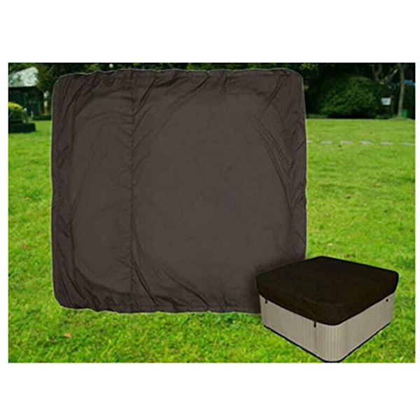 Firkant utendørs spa vanntett polyester boblebadtrekk (228*2