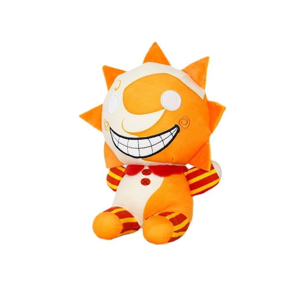 Sundrop FNAF plyslegetøj, Sundrop og Moondrop tegneserieklovn S
