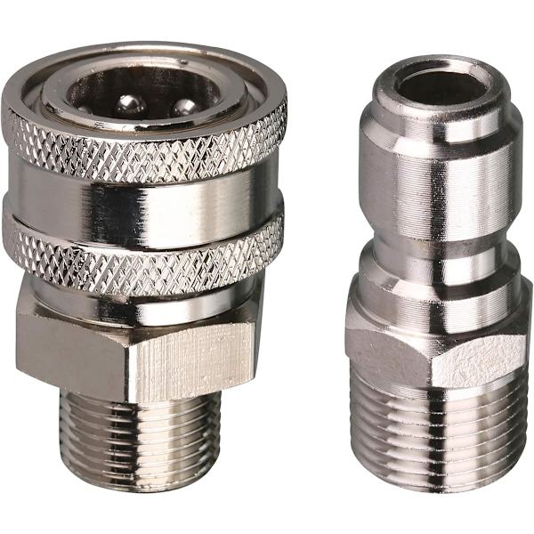 Tool Daily Kulventilset för högtryckstvätt, 3/8\" snabbkoppling, för högtryckstvättslang, 4500 PSI