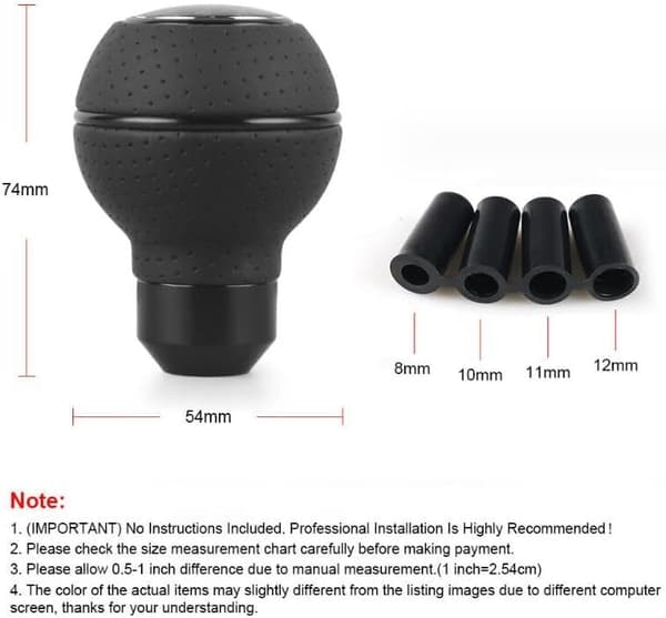 Auton modifiointi Universal Shift Head 5 Vaihdetta Vaihdevipu Käsipallo Vaihdevipu Käsipallo - Punainen - 5 Vaihdetta