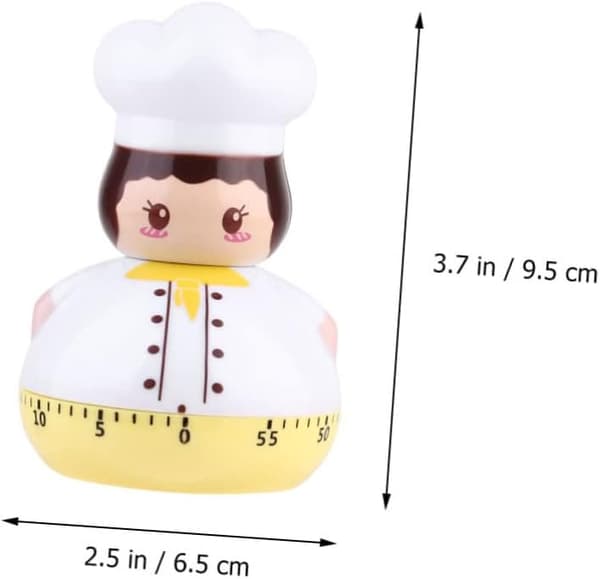 Mekanisk Köksklocka Matlagningspåminnelse för Ägg Timer Originaldesign för Hantering