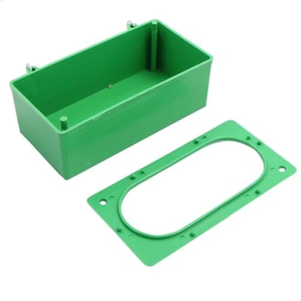 2-pack Fågelbad Burfågelmatare Multifunktionell - Plastfat, Hängande Fågelmatare, Bad