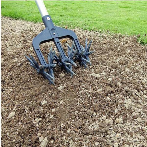 Twist Tiller Manuel Havehave Jord Scarifier 2 i 1 Have Twist Kultivator Ventileret Scarifier til