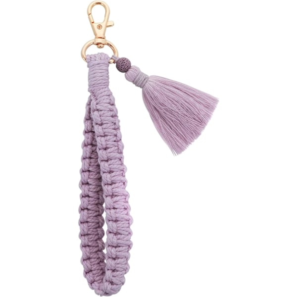 Nyckelring för handleden, Tofs Armbandsnyckelring, Nyckelringshållare Nyckelband för handleden för kvinnor