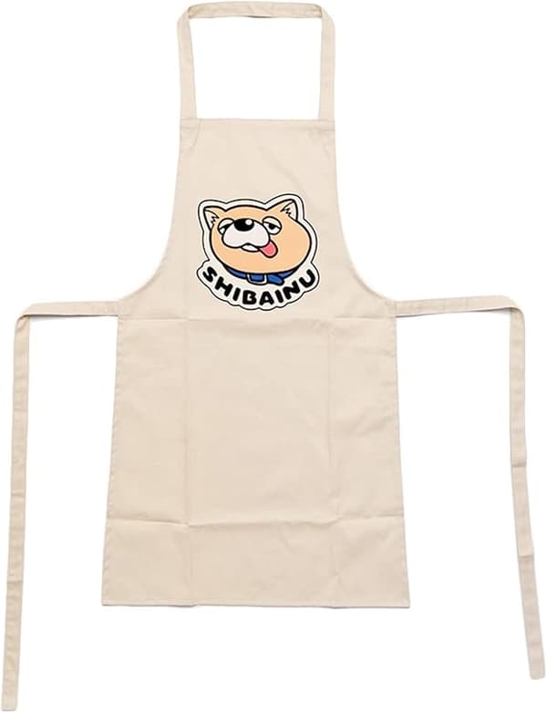 1 st Ajusterbart Cartoon Cosplay Köksförkläde för Matlagning Bakning Trädgårdsarbete