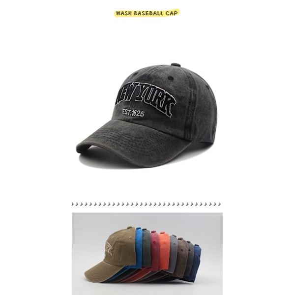 New York City Golf Sports Dad Hat Unisex Broderad Bomull