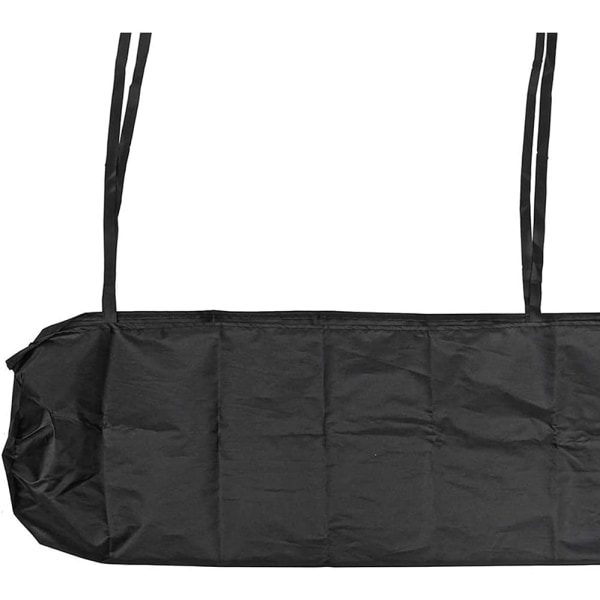 1 STK 4M svart hagemarkise, UV-beskyttelse Oppbevaringspose -Støv