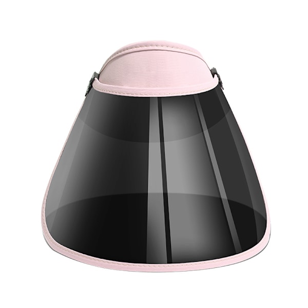 1 stk. Dame Sommer Udendørs Fritid Hat Visor Maske Pink