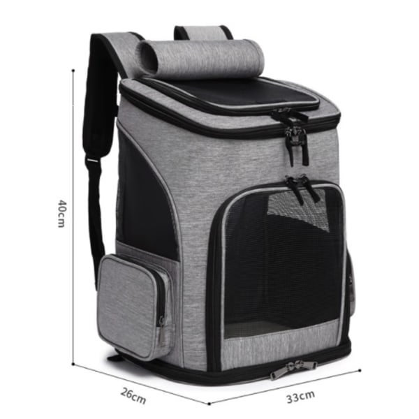 Cat Dog Backpack, Breathable Foldable Cat Dog Carrier Bag fo